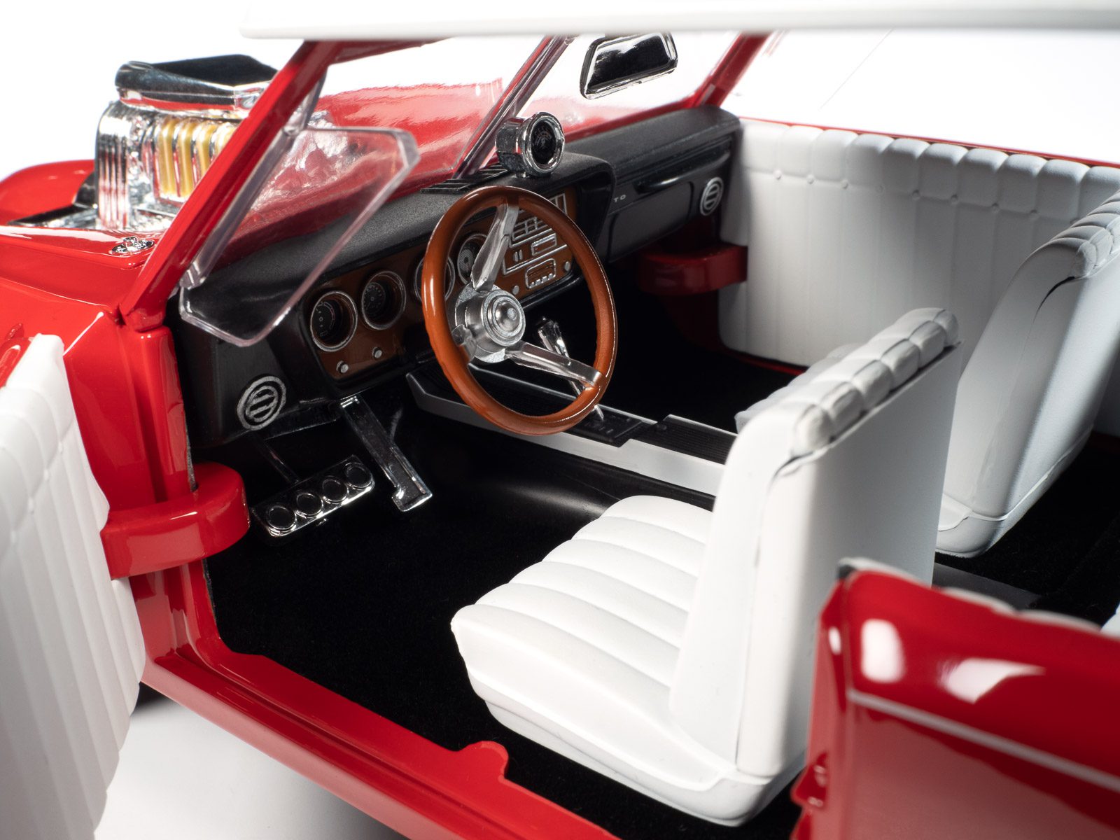 auto-world-monkeemobile-miniature-1-18-portes-ouvrantes image 5