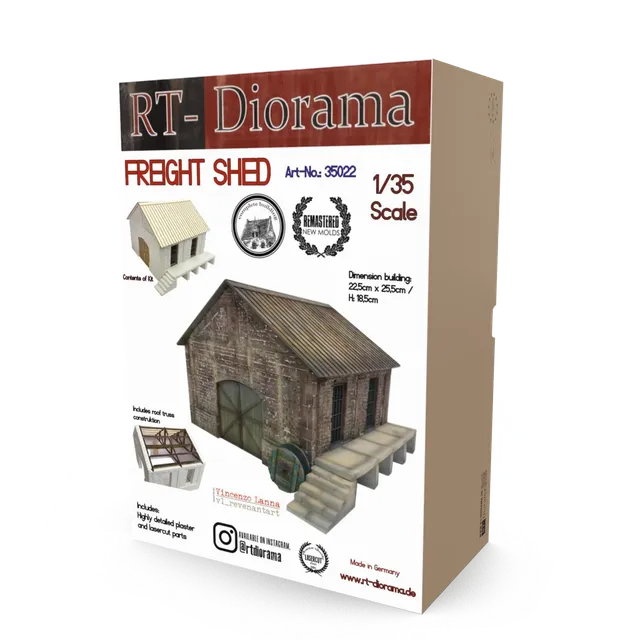 rt-diorama-35022-freight-shed-maquette-diorama-1-35 image 1