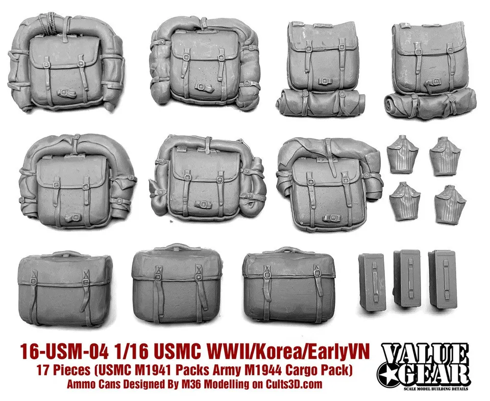 value-gear-16usm04-1-16-paquetages-usmc-m1941-accessoires image 1
