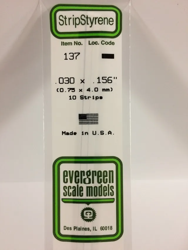 evergreen-strips-137-profil-plastique-blanc-0-75x4-0-mm-10-pi-ces image 1