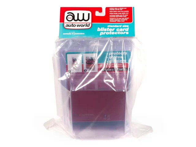 auto-world-protecteur-carte-blister-standard-1-64-lot-6 image 1
