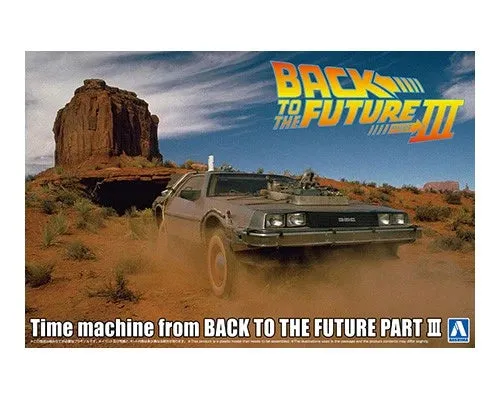 aoshima-06438-bt-03-time-machine-1-24-maquette-retour-futur-iii image 1