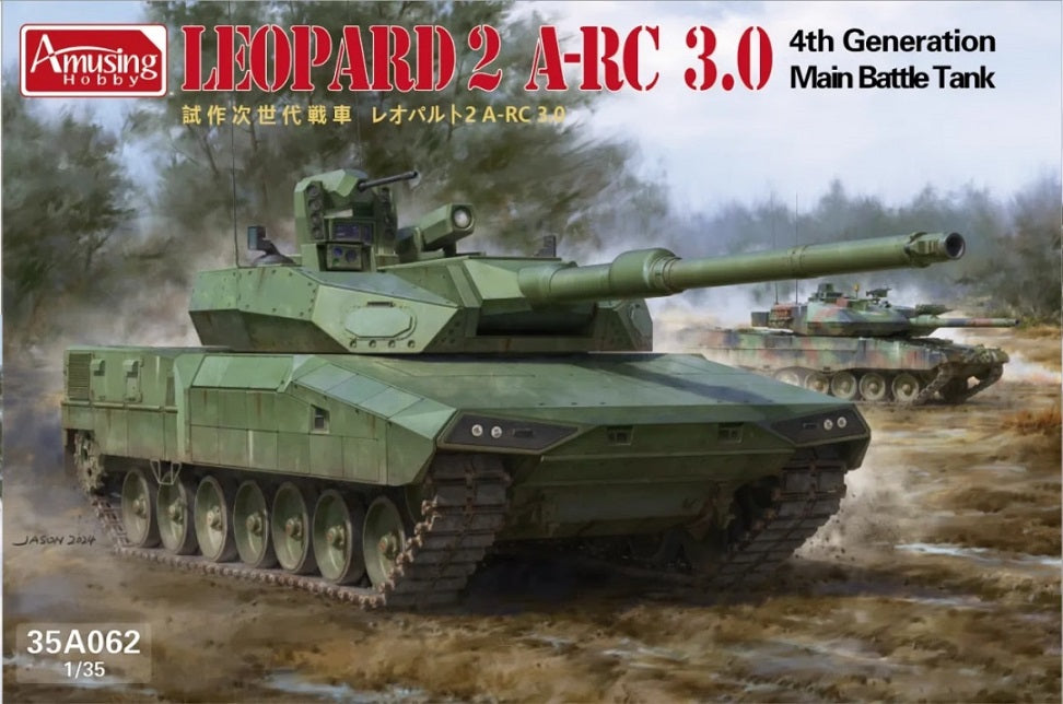 amusing-hobby-35a062-leopard-2-a-rc3-0-maquette-char-1-35-allemand image 1