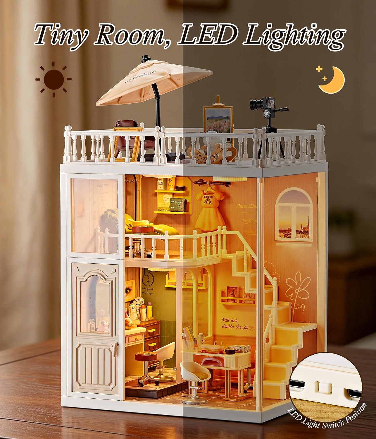 fairy-care-fc-dbs8014-dreamy-bay-maison-miniature-salon-beaut image 7