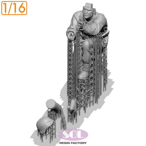 sol-resin-factory-mm886-figurine-artilleur-allemand-1-16 image 4