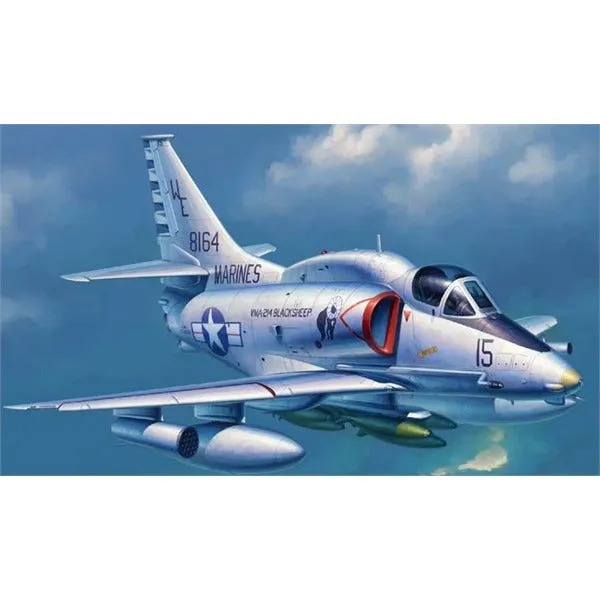 trumpeter-02268-1-32-a-4m-skyhawk-maquette-avion-usmc image 1