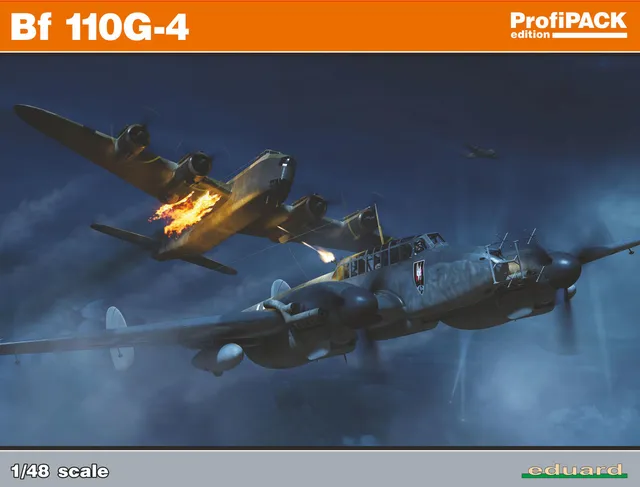 eduard-8208-bf-110g-4-profipack-maquette-avion-1-48-chasseur-nuit image 1