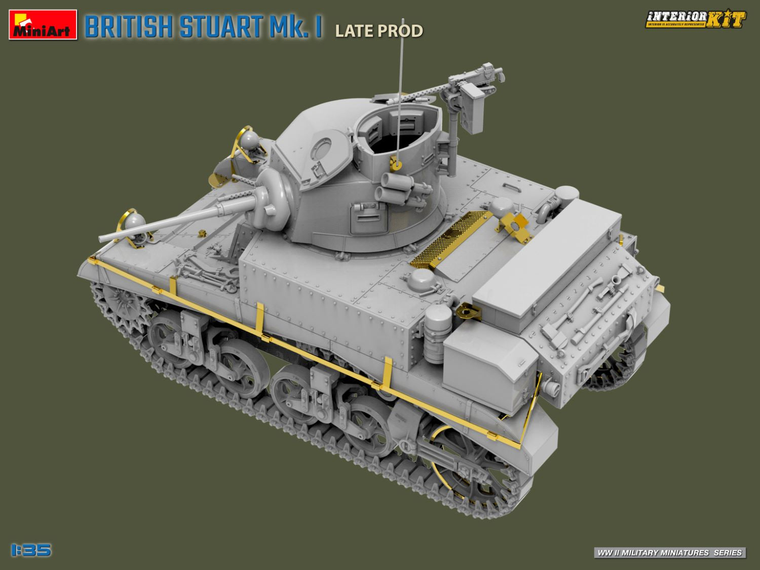 miniart-35441-stuart-mk-i-late-maquette-char-1-35-int-rieur image 2