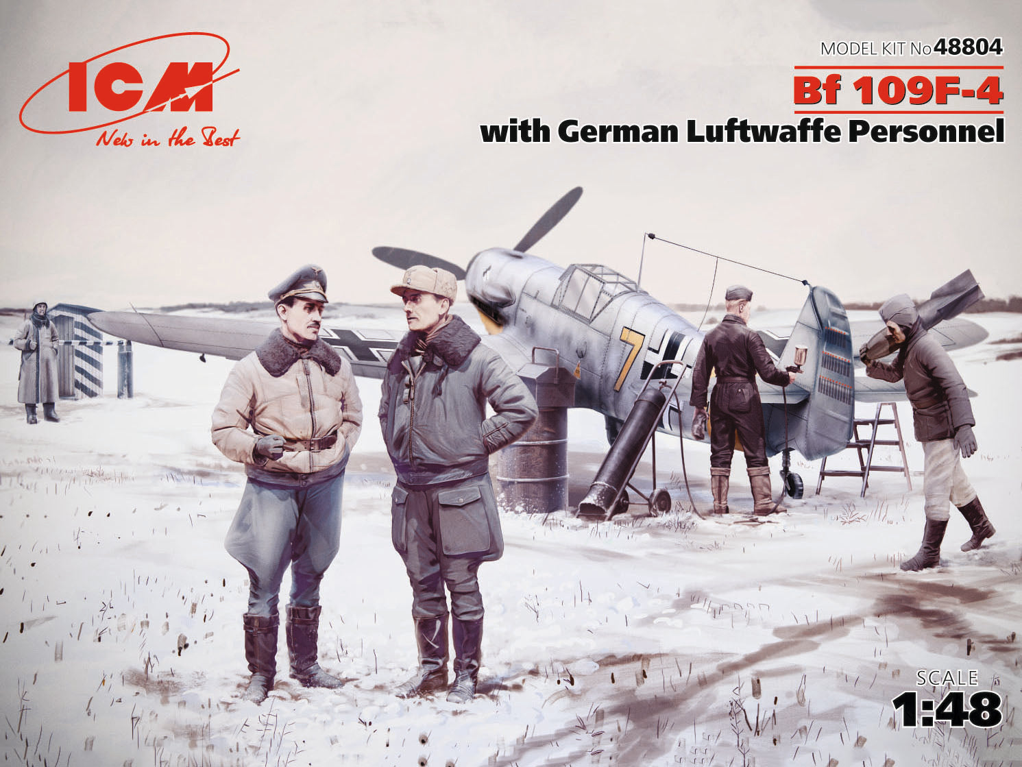 icm-48804-bf-109f-4-personnel-maquette-avion-1-48 image 1