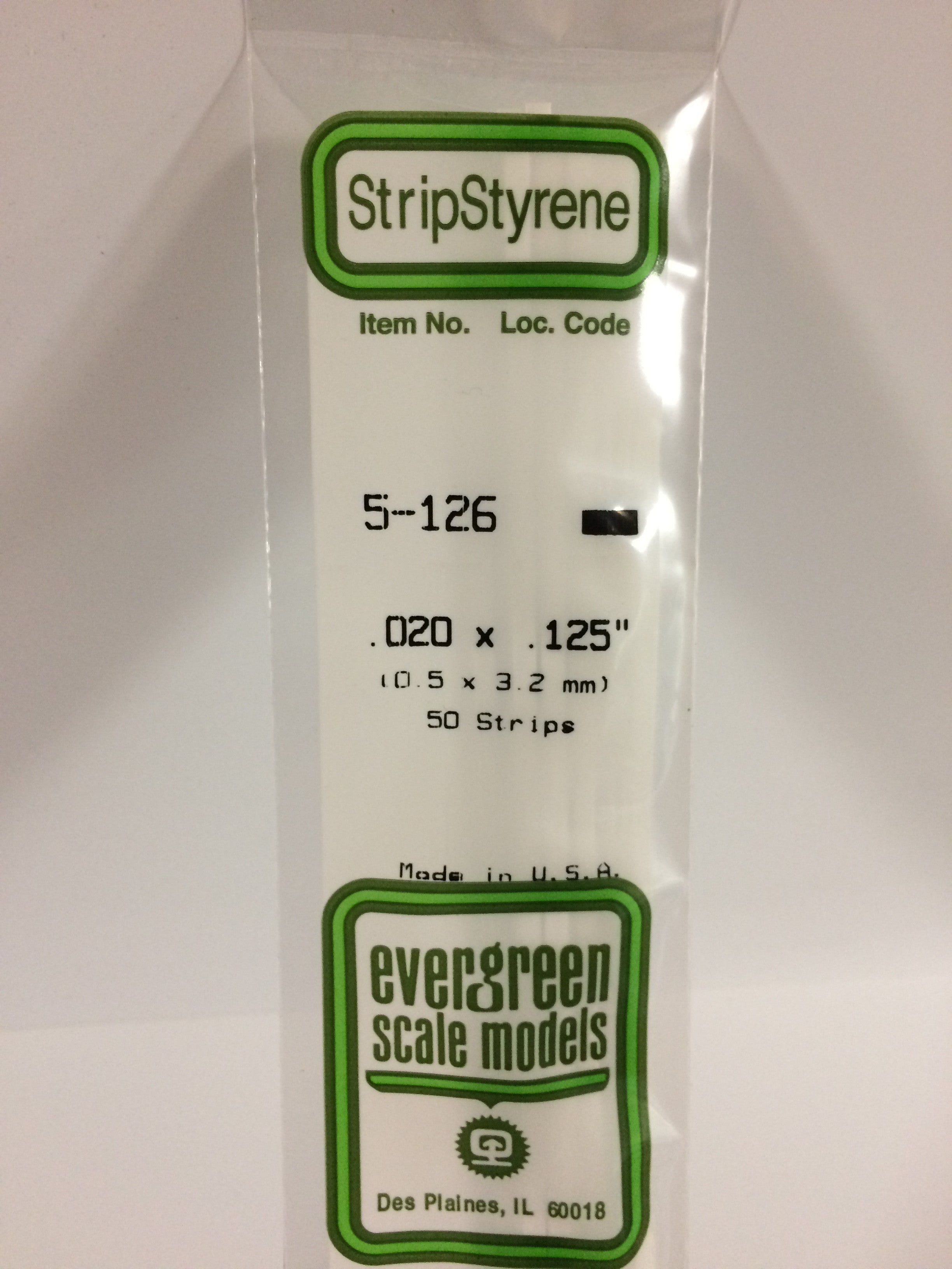 evergreen-strips-126-baguette-polystyr-ne-blanc-0-5x3-2mm-lot-10 image 2