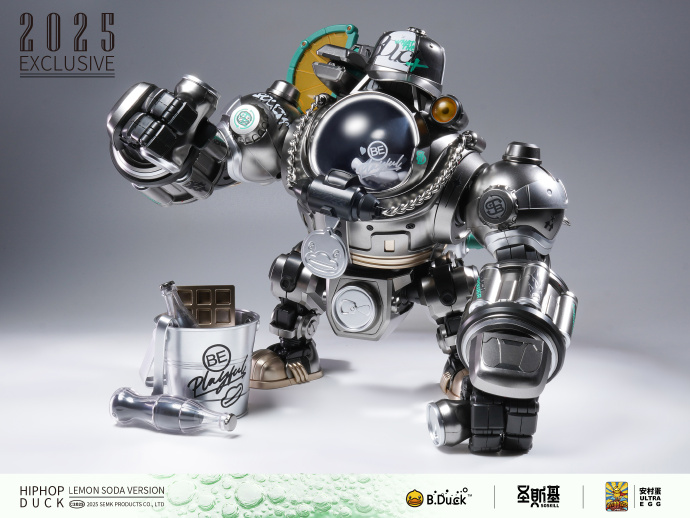 eastern-model-duck-in-the-house-kit-plastique-canard-soda-soskill image 5