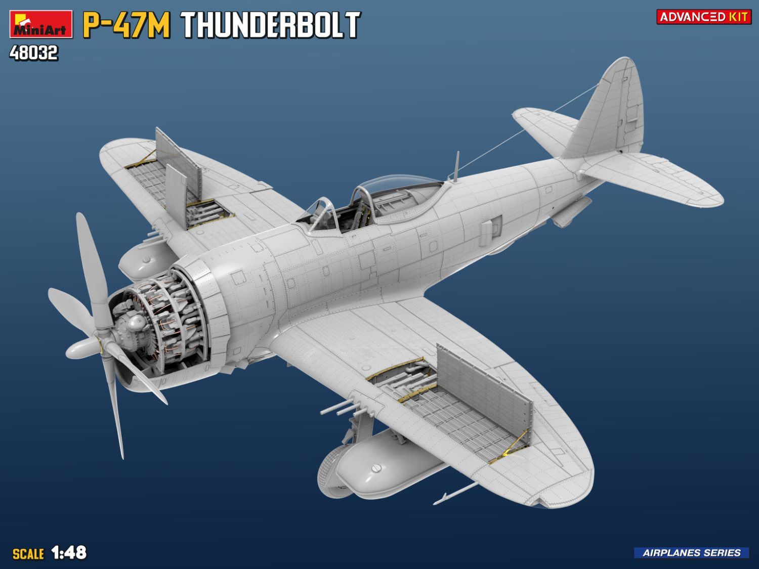 miniart-48032-p-47m-thunderbolt-maquette-avion-1-48 image 2