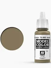 vallejo-model-color-70-988-khaki-peinture-kaki-17ml-mate image 1