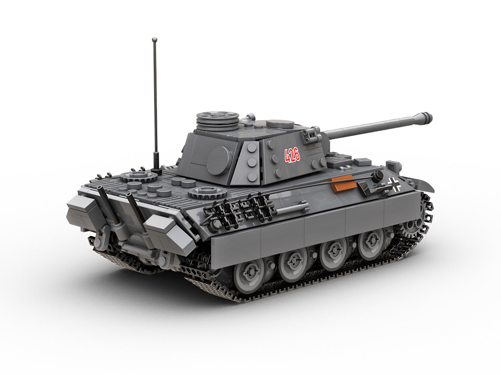 build-army-ba0171-char-panther-ausf-d-1-33-940-pcs image 2