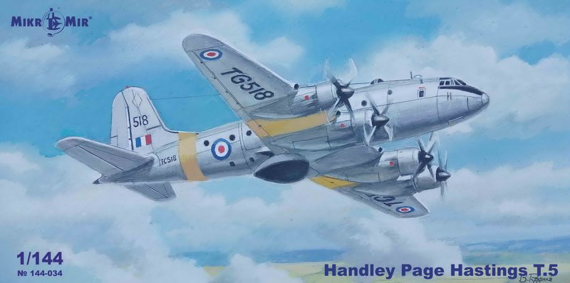 amp-mikromir-handley-page-hastings-t5-maquette-avion image 1
