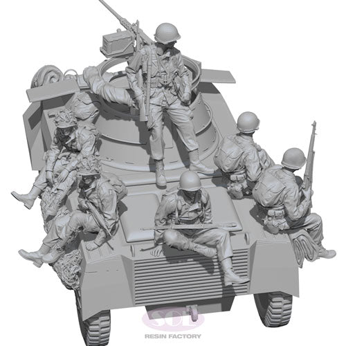 sol-resin-factory-mm724-figurines-1-16-us-m8-riders-6-pi-ces image 1