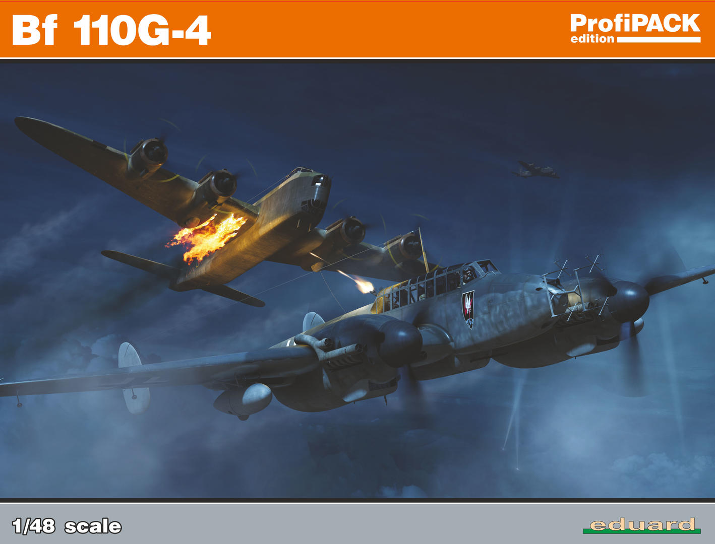 eduard-8208-bf-110g-4-profipack-maquette-avion-1-48-chasseur-nuit image 1