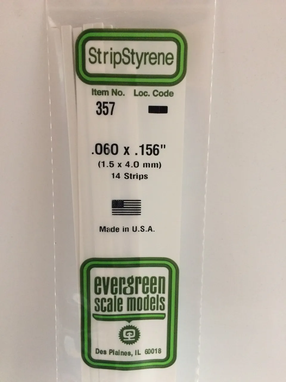 evergreen-strips-357-baguette-polystyr-ne-blanc-1-5x4-mm-14-pi-ces image 1