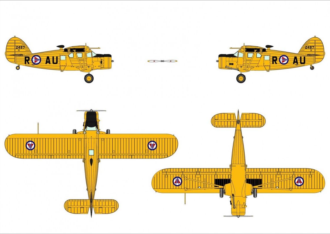 dora-wings-norseman-mk-iv-maquette-avion-1-72-dw72034 image 5