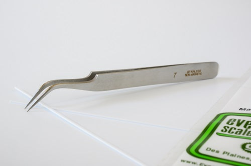 evergreen-tools-76700-pince-extra-fine-inox-courbe-115mm image 1
