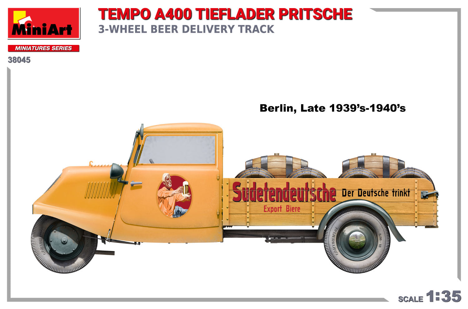 miniart-38045-tempo-a400-maquette-camion-1-35-3-roues-bi-re image 7