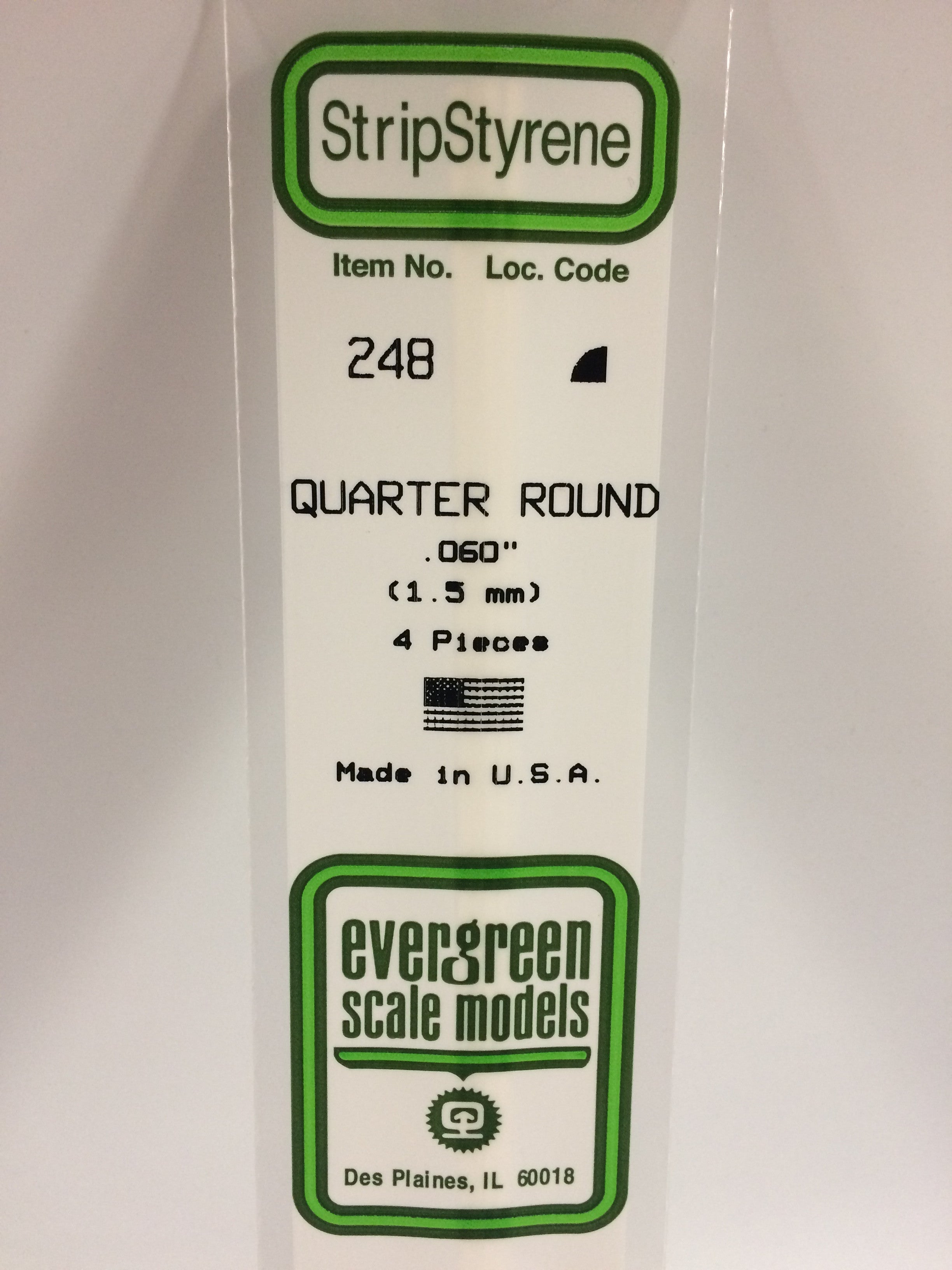 evergreen-scale-models-shapes-248-quart-de-rond-1-5mm-4-pi-ces image 1