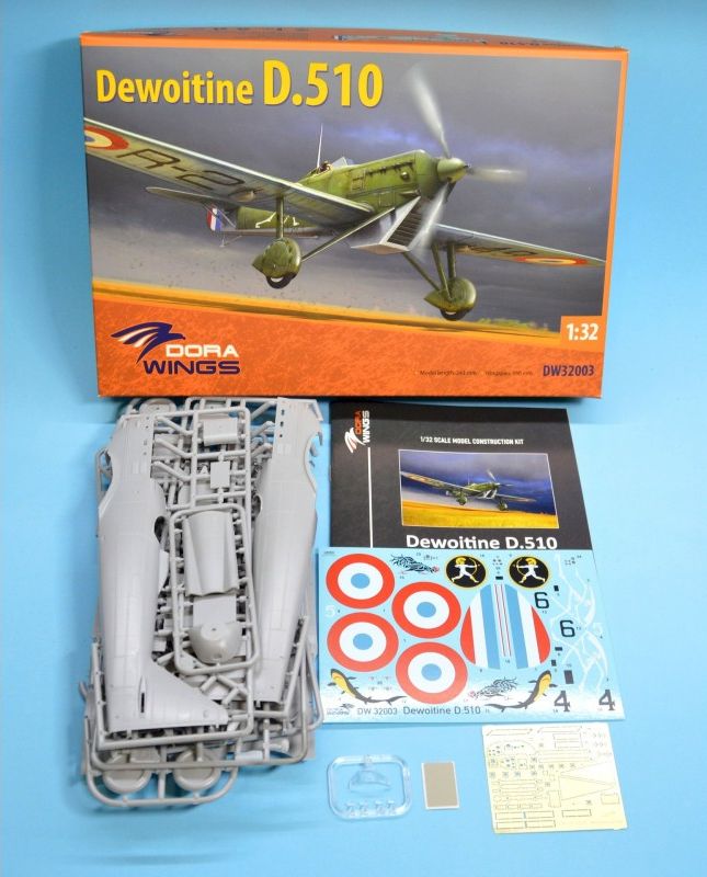 dora-wings-dewoitine-d-510-maquette-avion-1-32-fran-ais image 2