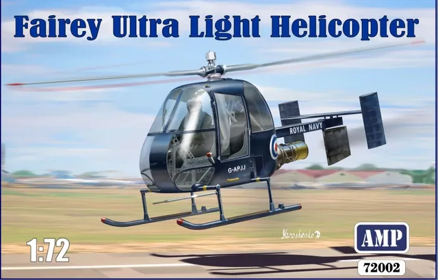amp-72002-fairey-ultra-light-maquette-h-licopt-re-1-72 image 1
