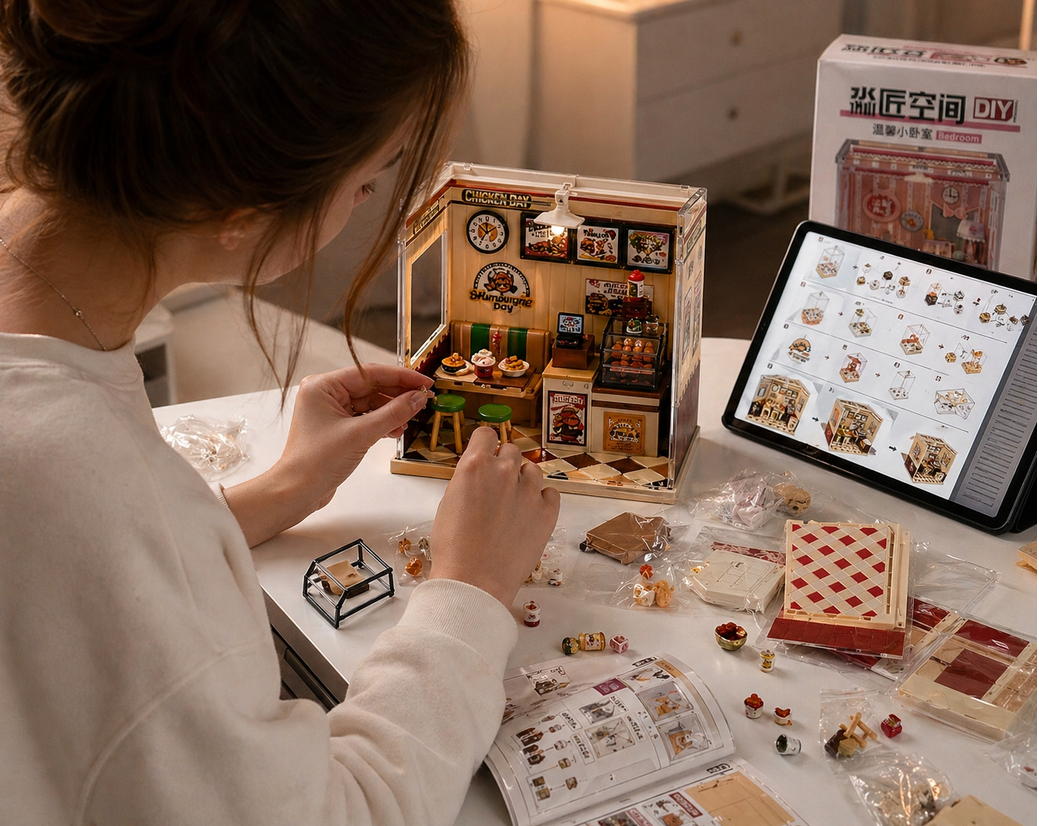 aierbaoli-abl-asd907-space-hamburger-maison-miniature-86-pcs image 5