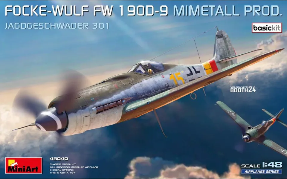 miniart-48040-focke-wulf-fw-190d-9-maquette-avion-1-48-jg301 image 1