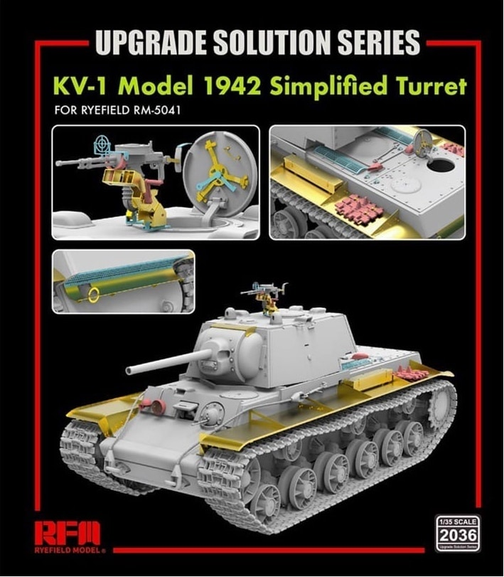 rye-field-model-2036-kit-d-taillage-kv-1-tourelle-1-35 image 1