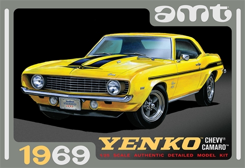 amt-1969-chevy-camaro-yenko-maquette-voiture-1-25-v8-427 image 1