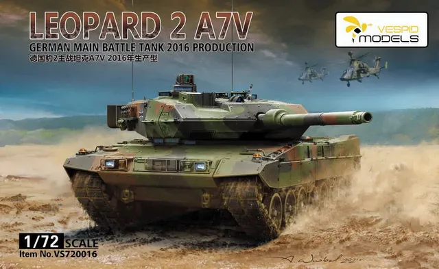 vespid-vs720016-leopard-2-a7v-maquette-char-1-72-canon-m-tal image 1