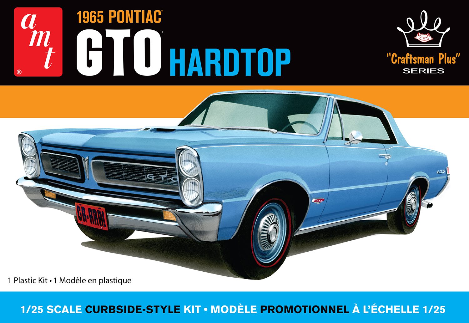 amt-pontiac-gto-1965-hardtop-craftsman-plus-maquette-1-25 image 1