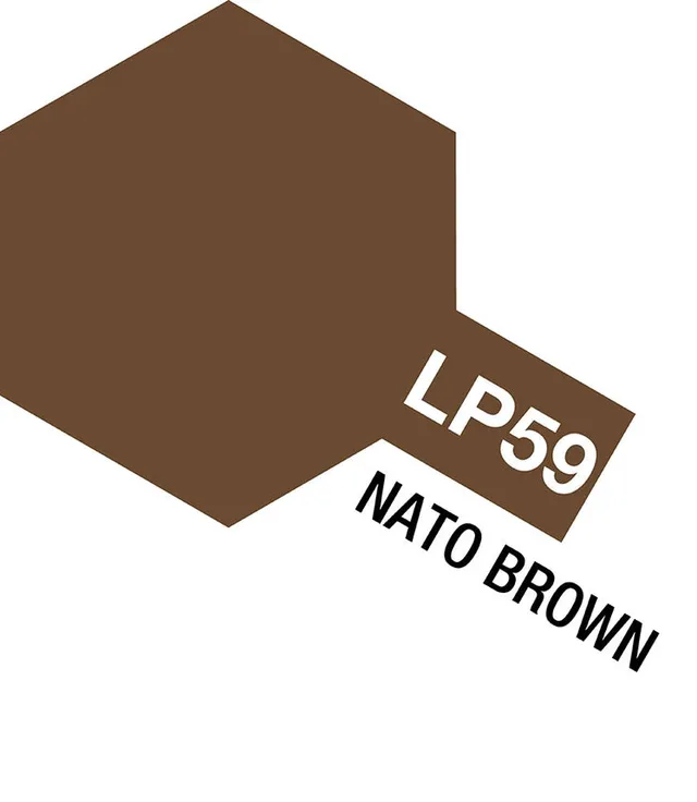 tamiya-lp59-nato-brown-peinture-laque-10-ml-mat image 1