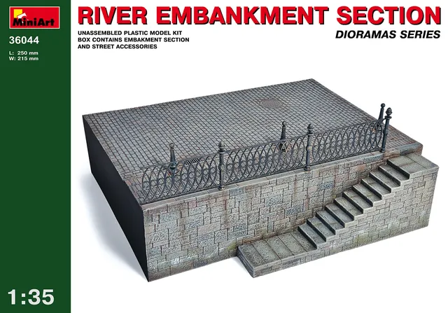 miniart-36044-d-cor-diorama-river-embankment-1-35-berge image 1