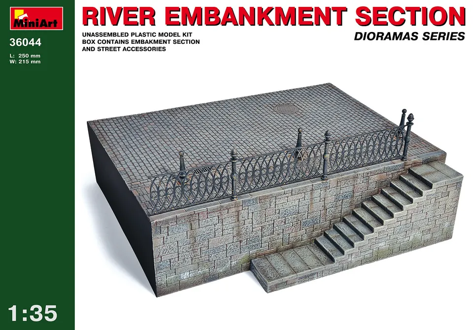 miniart-36044-d-cor-diorama-river-embankment-1-35-berge image 1