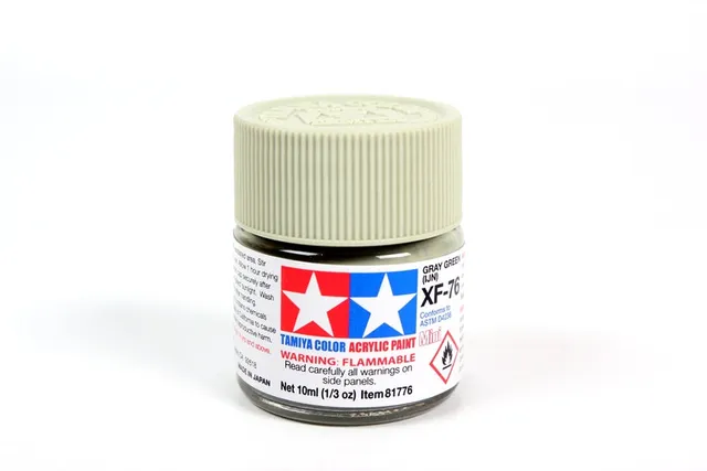 tamiya-xf76-ijn-gray-green-peinture-acrylique-gris-vert-10ml image 1