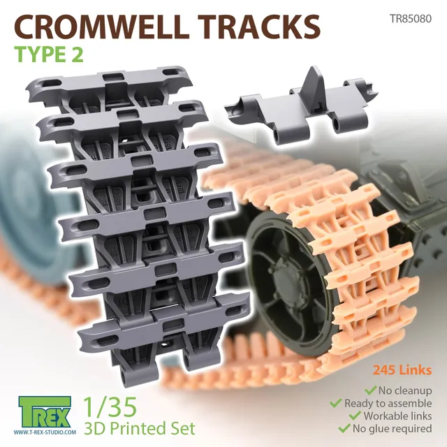 t-rex-85080-chenilles-cromwell-type-2-1-35-maillons-3d image 1