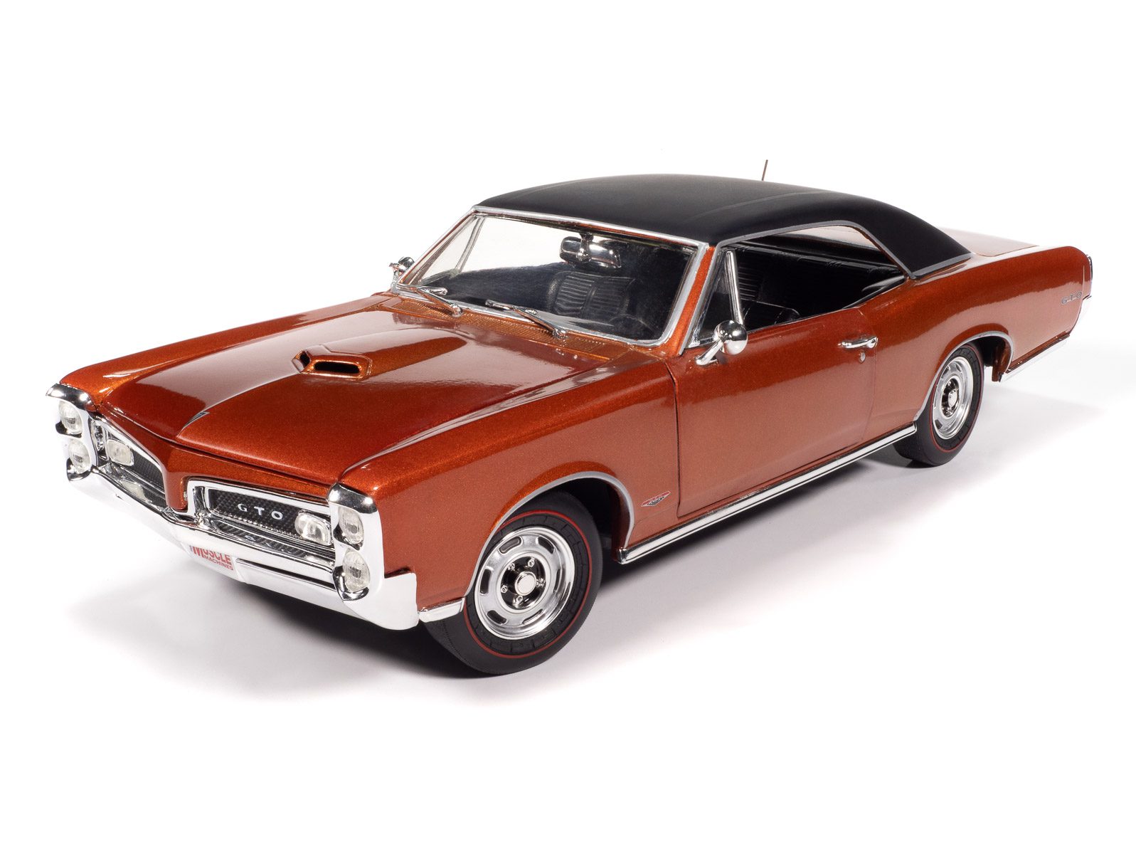 american-muscle-pontiac-gto-1966-miniature-1-18-cuivre image 1