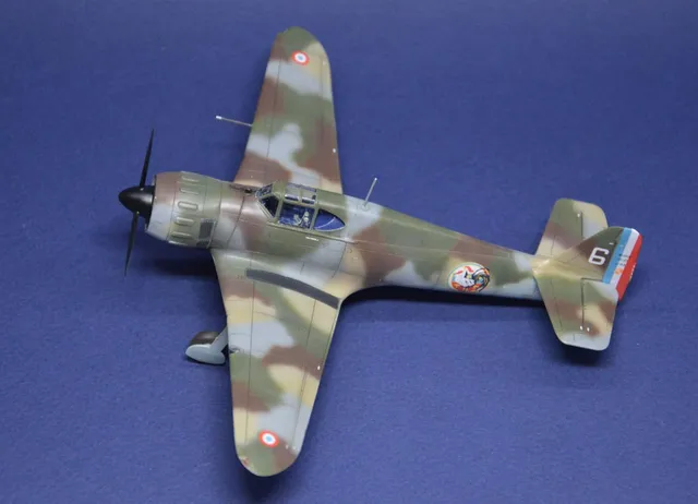 dora-wings-bloch-mb-151-maquette-mont-e-1-72-bataille-de-france image 1