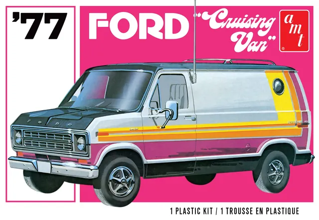 amt-ford-cruising-van-1977-maquette-van-1-25-coller image 1