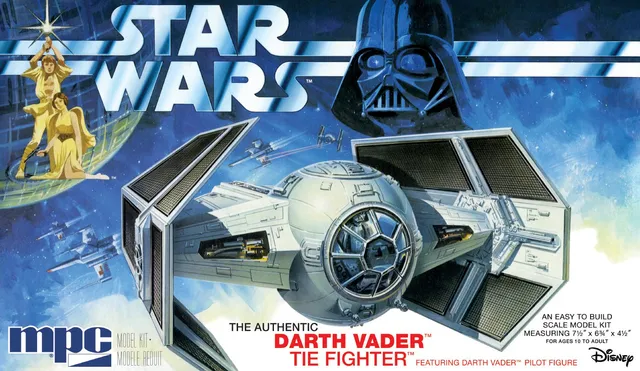 mpc-star-wars-darth-vader-tie-fighter-maquette-1-32 image 1