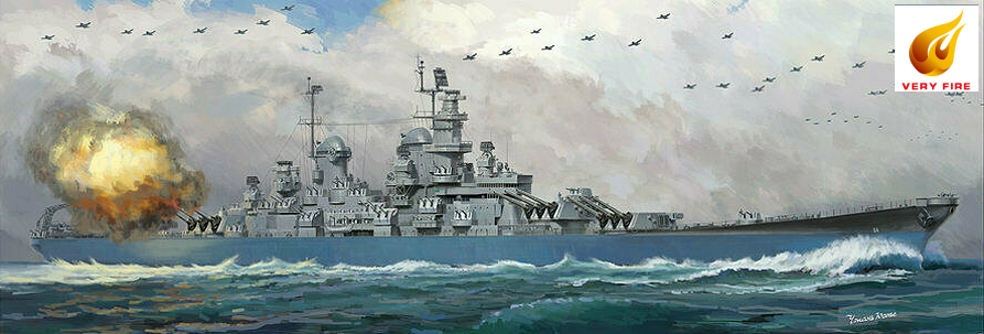 very-fire-vf350912-uss-wisconsin-bb-64-1-350-cuirass image 1