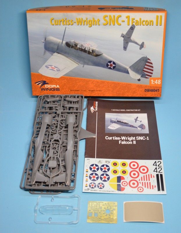 dora-wings-curtiss-snc-1-falcon-ii-1-48-kit-maquette-entra-nement image 2