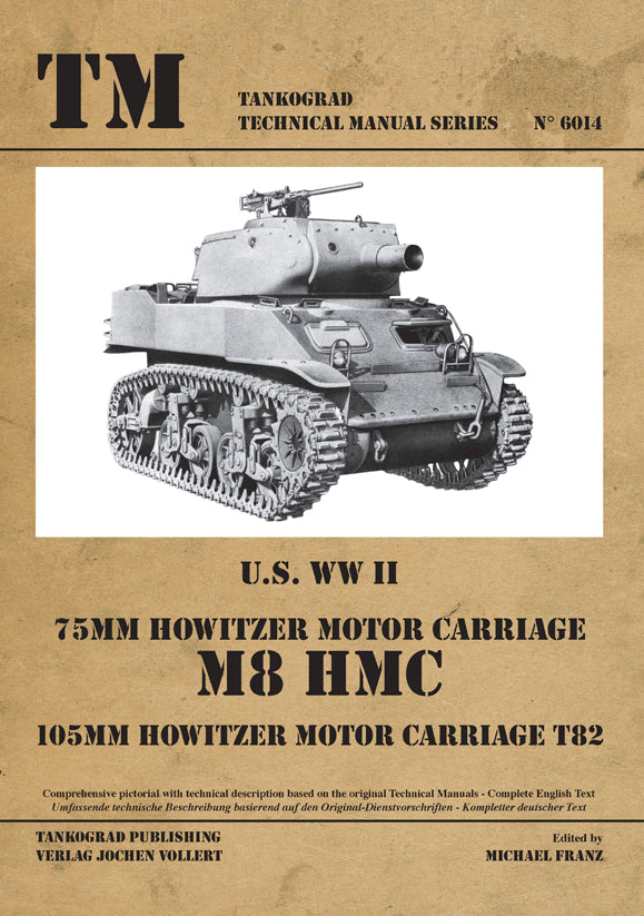 tankograd-6014-m8-hmc-obusier-75mm-livre-maquette-ww2-anglais image 1