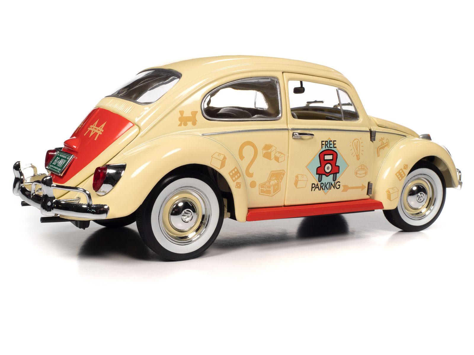 auto-world-vw-coccinelle-1963-monopoly-miniature-1-18 image 6