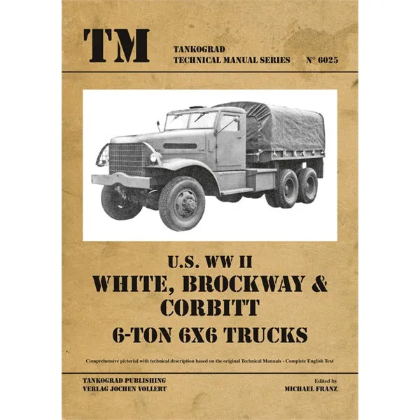 tankograd-6025-white-brockway-corbitt-livre-camion-6x6 image 1