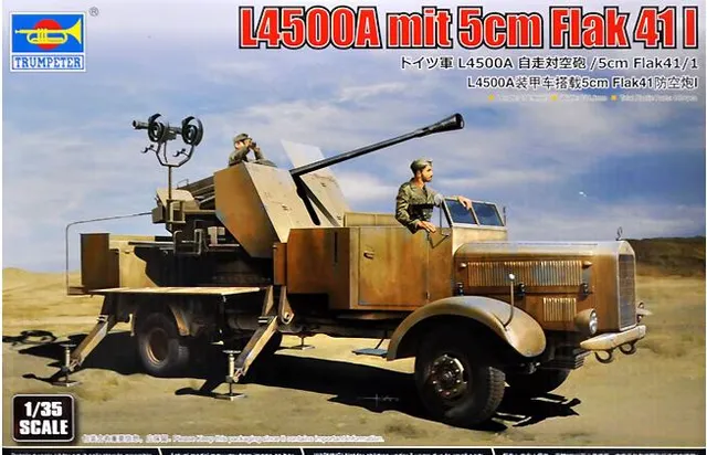 trumpeter-09595-maquette-l4500a-flak-1-35 image 1