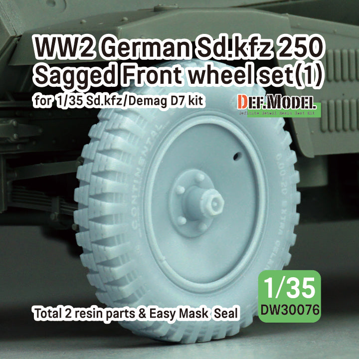 def-model-dw30076-roues-avant-sd-kfz-250-1-35-r-sine image 1